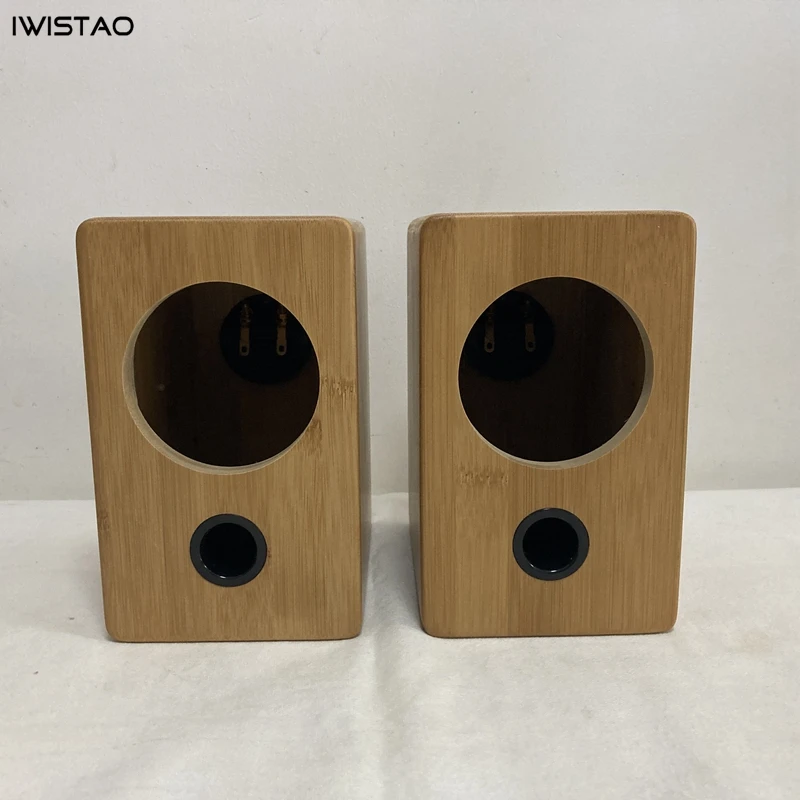 IWISTAO HIFI 3 дюйма полный диапазон динамик пустой шкаф перевернутый 1 пара готовой