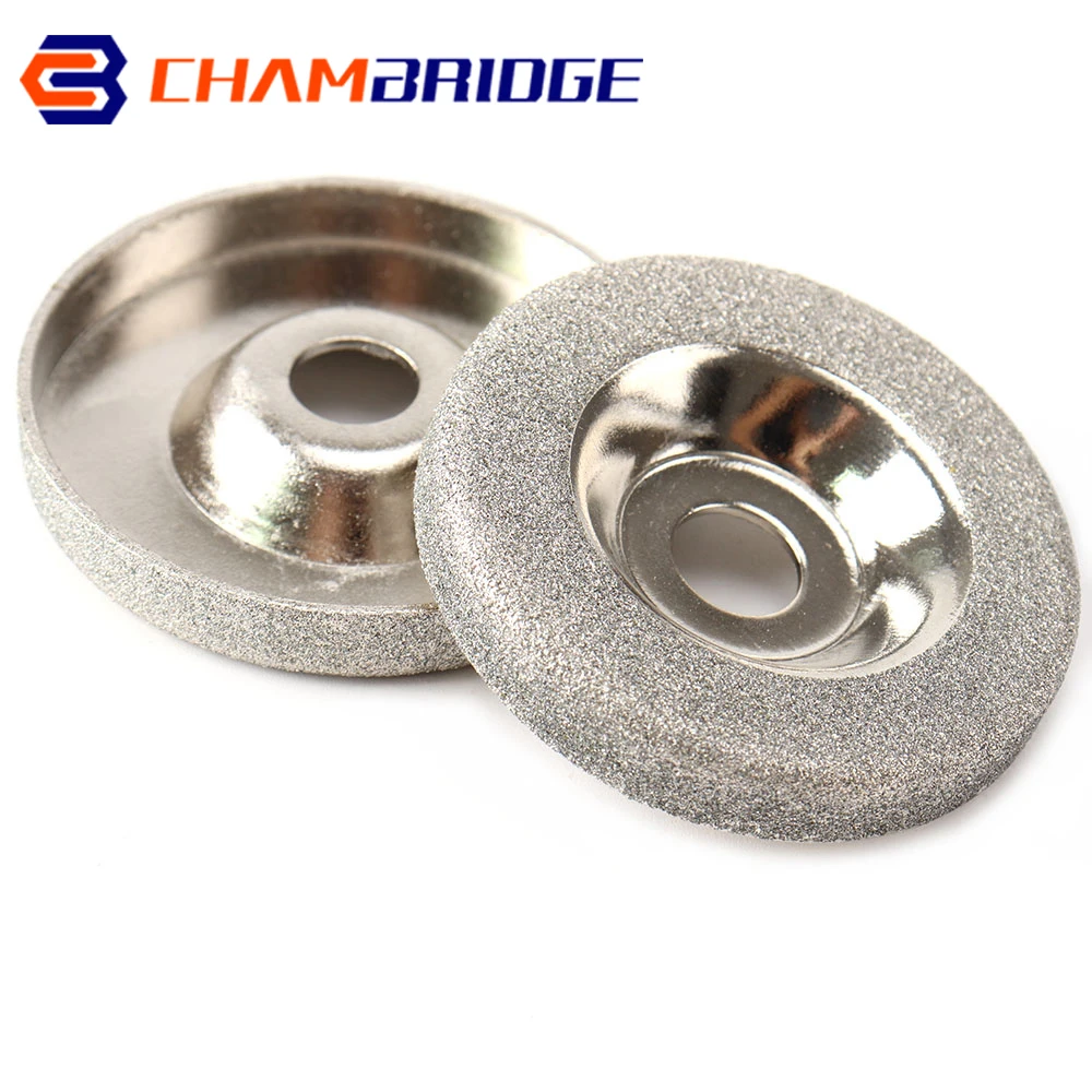 2-10Pcs 50mm Diamond Grinding Wheel Electroplated Circle Disc Grinder Stone Cutting Rotary Tool for Quick Removal Or Trimming grinding disc abrasive wheel grinding wheel