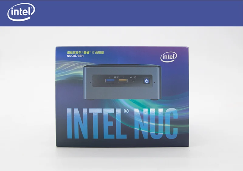 Intel NUC8i7BEH мини-ПК четырехъядерный i7-8559U до 4,5 ГГц Windows 10 Pro WiFi Bluetooth Thunderbolt 3 4k Поддержка 3 дисплея