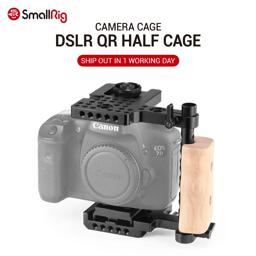 SmallRig D750 Quick Release VersaFrame Half Cage (Middle) for Nikon
