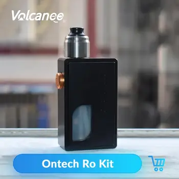 

Volcanee Ontech Ro Kit Mechanical Mech Mod 22mm Diameter 316 Stainless Steel Vape Tank fit 18650 Battery E-cigarette Kits