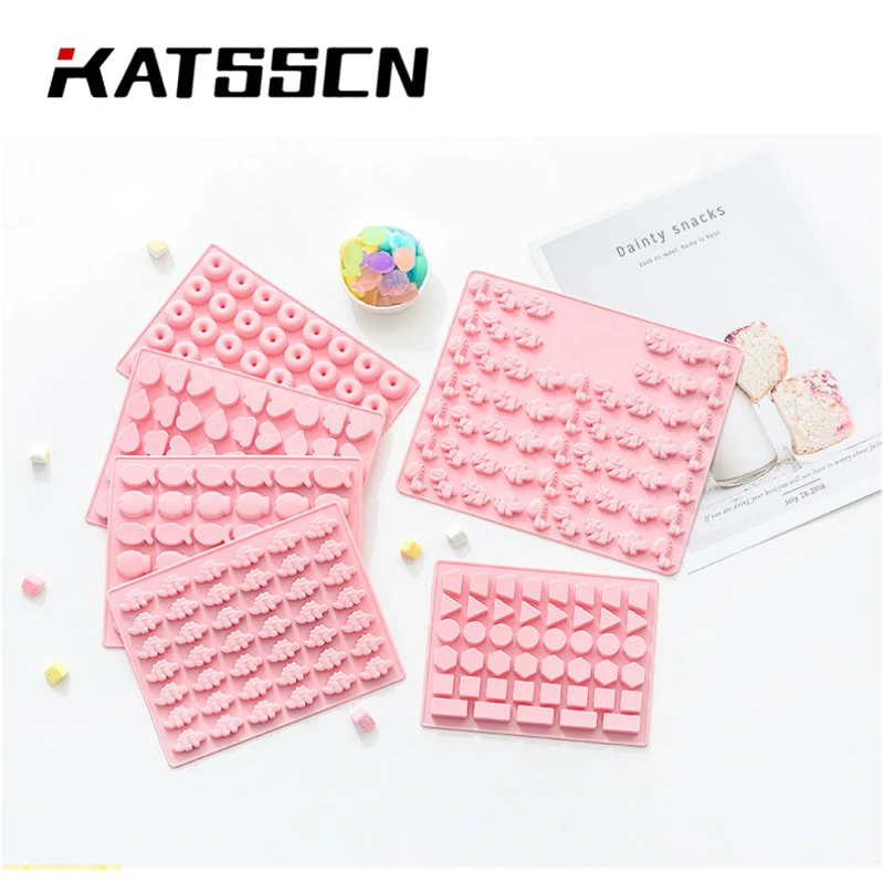 

DIY Silicone Soft Candy Mold Donut/Cloud/Dinosaur/Fish Shape Mold Chocolate Maker Ice Cube Box Ice Maker Mould in KATSSCN