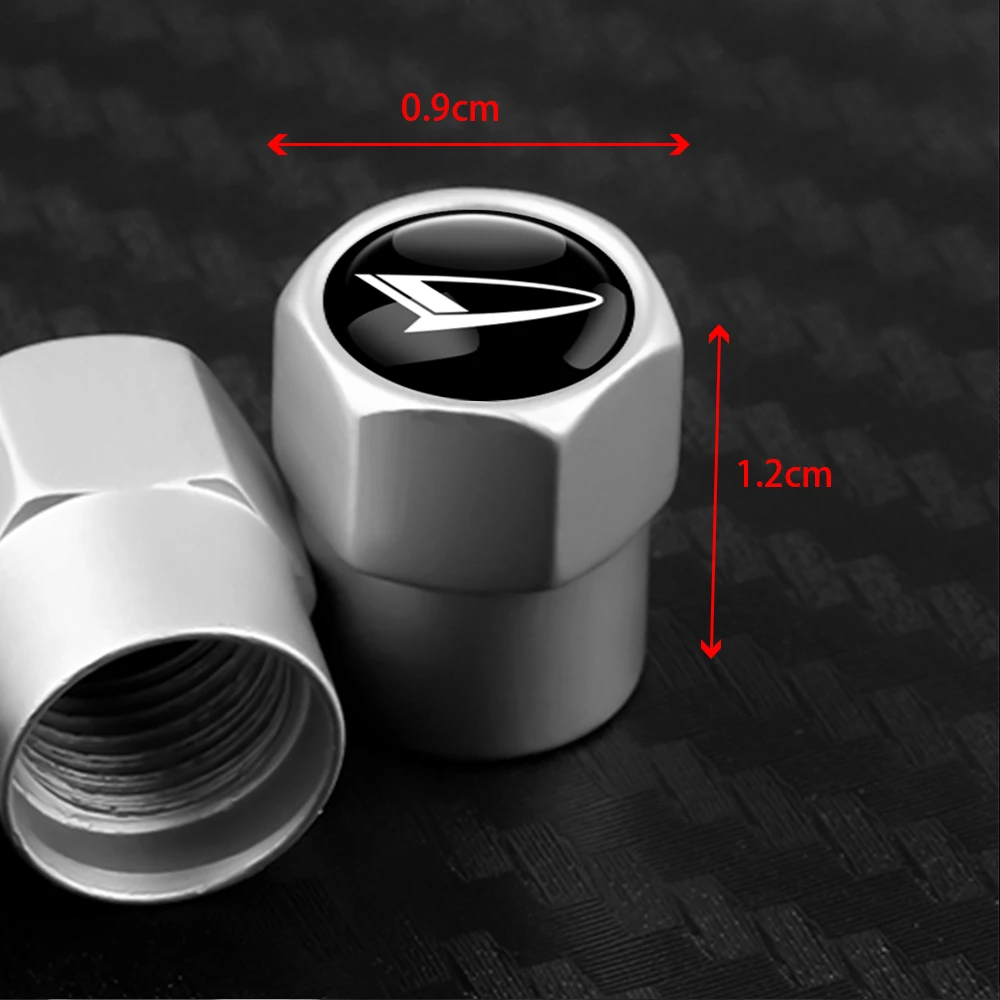 4pcs Metal Car Wheel Tire Valve Stem Caps Cover Auto Accessories For Seat Ibiza 6j 6l Leon MK3 5f mk2 mk1 Cupra FR Ateca etc
