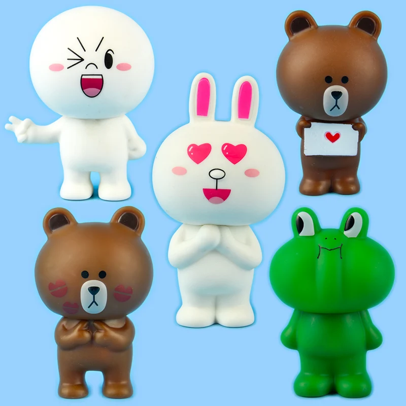 10 шт. оригинальные игрушечные фигурки героев мультфильмов|Игровые и