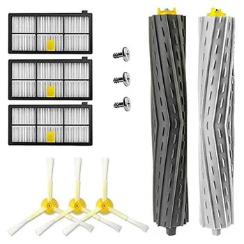 

11 in 1 IRobot Roomba Parts Accessory Kit Sweeping Rubber Brush Dust Extractor Roomba Series Hot Adapter for Irobot Roomba