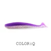 2022 NEW Supercontinent Soft Lures   Baits Fishing Lure Leurre Shad Double Color Silicone Bait T Tail ► Photo 2/6