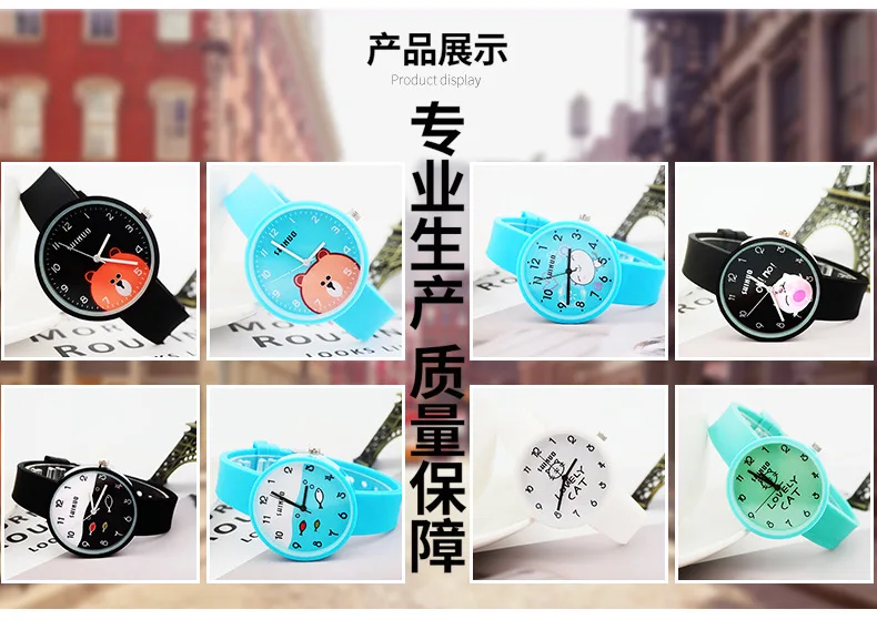 Стильные модные женские часы, Роскошные Аналоговые кварцевые часы с силиконовым ремешком, детские часы, женское платье, часы Reloj Mujer