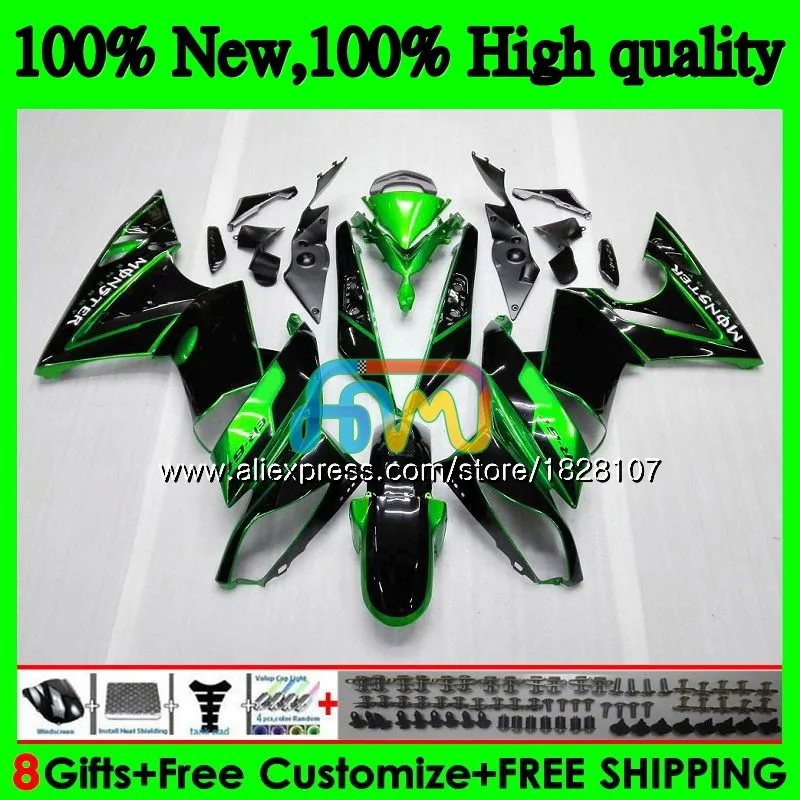 Корпус для KAWASAKI 650R ER 6 F 650 R ER6 09-11 31BS.27 6F 650-R ER-6F ER6F 09 10 11 2009 2010 обтекатель Горячая