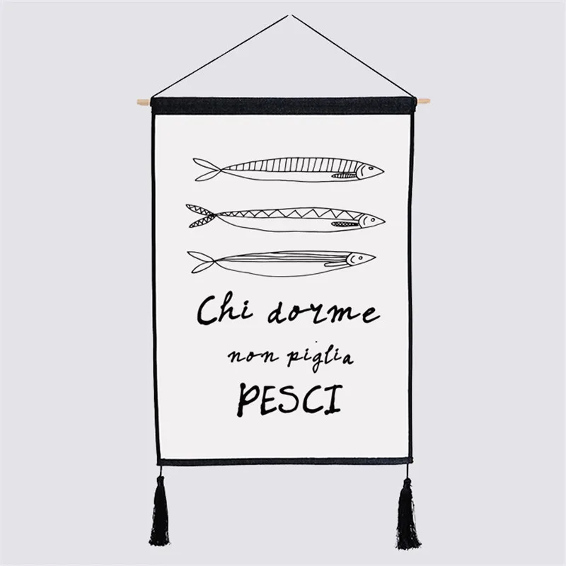 

Tableware Food Patterns Tapestry Hanging Wall Cotton Cloth Art Beautiful Apartment Home Dorm Room Party Decoration Tapestries