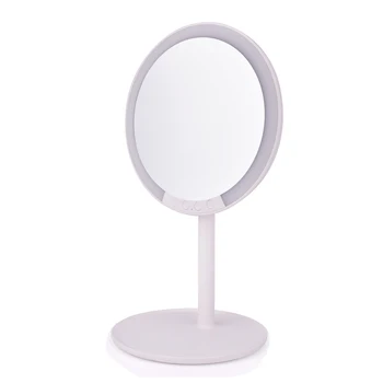 

Rechargeable Stepeless Dimmable Make Mirror with 66 LED Lights 7x Magnifying Vanity 180 Degree Rotation Mirror for Home