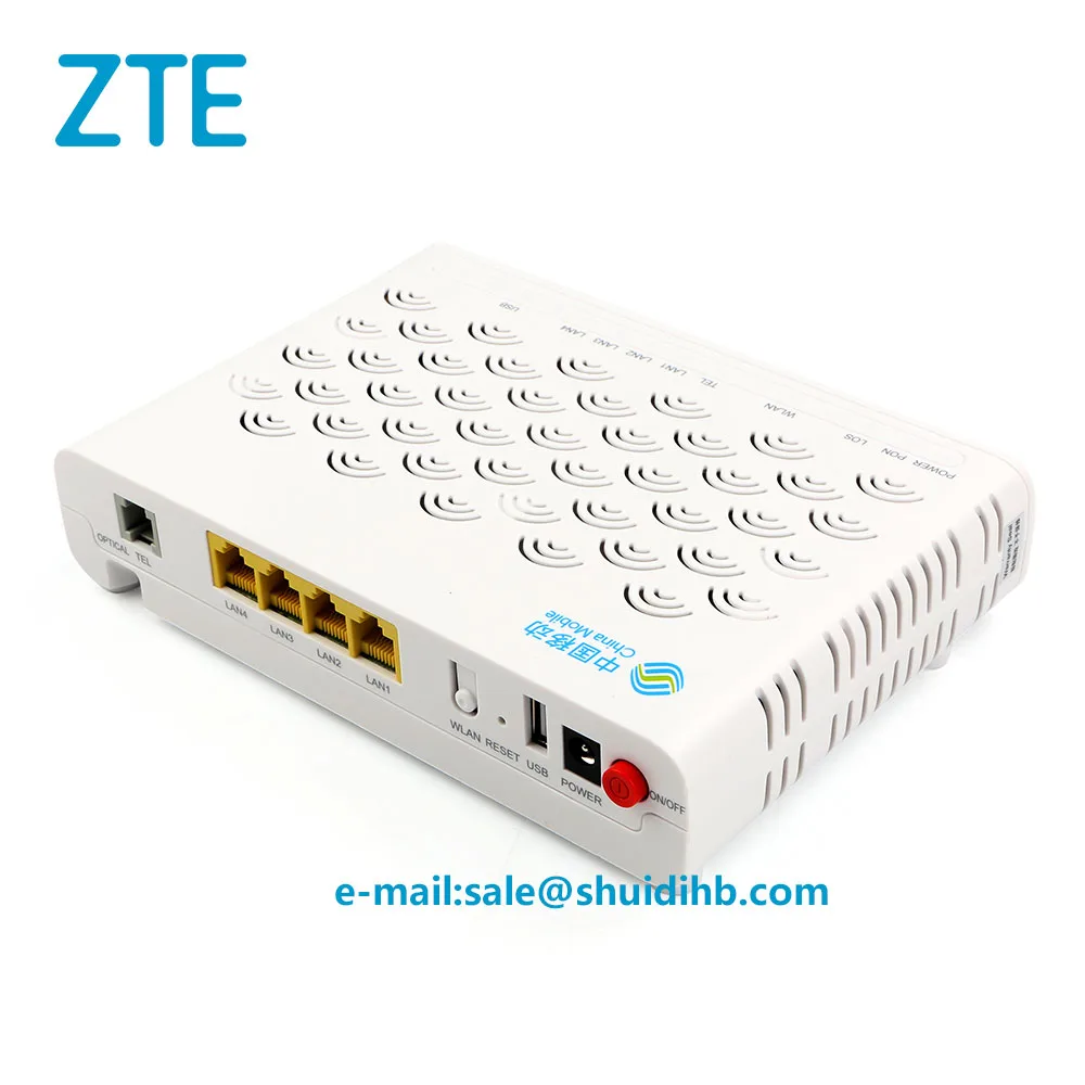 ZTE ZXHN F623 GPON ONU 1GE + 3FE порт 1 голосовой s WIFI ONT английский интерфейс|Оптоволоконное
