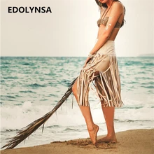 Новое поступление, пляжный закрытый шифон, однотонный пляжный женский купальник юбка парео, Сексуальная Пляжная накидка, Saida de Praia, пляжная одежда# Q154