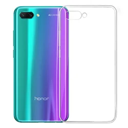 Ultra-Thin Transparent Silicone Phone Case for Honor V10 Lite (Clear)
