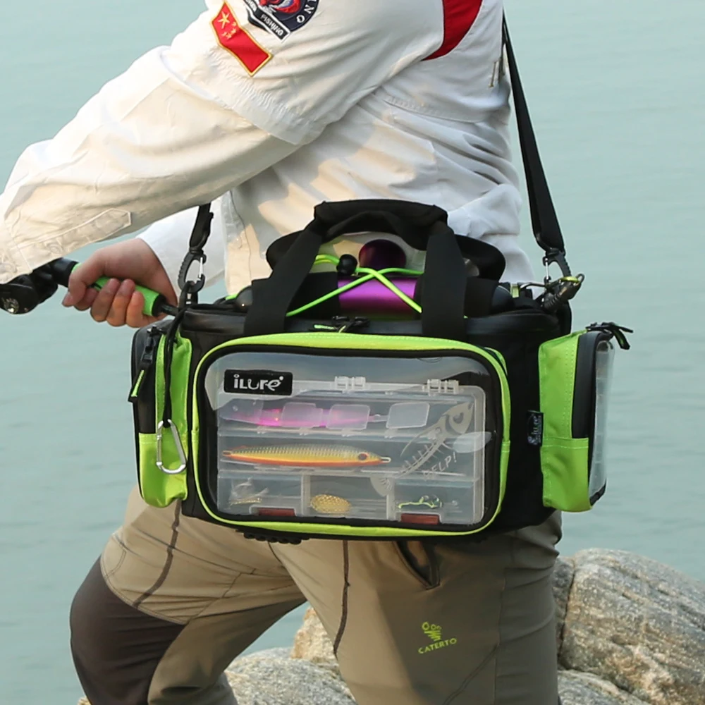 Carpfishing Tackle Tools Bag Backpack  Ilure Fishing Bag Waterproof - Large  Fishing - Aliexpress