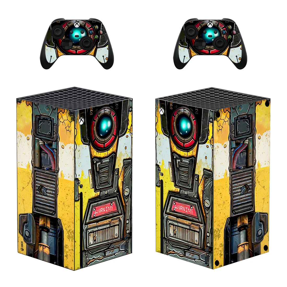 Game Style Xbox Series X Skin Sticker for Console & 2 Controllers Decal Vinyl Protective Skins Style 1 