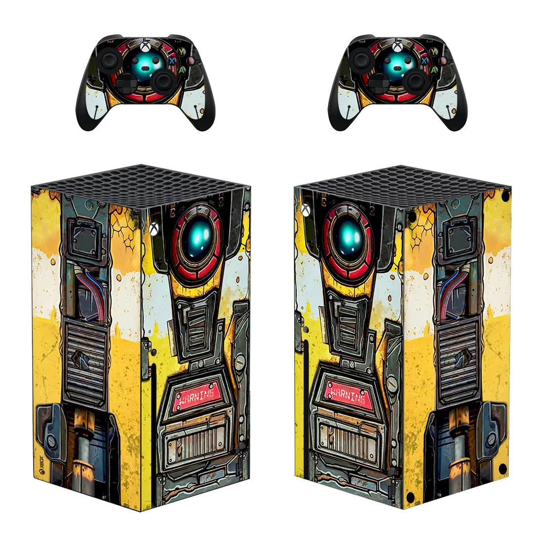 Game Style Xbox Series X Skin Sticker for Console & 2 Controllers Decal Vinyl Protective Skins Style 1