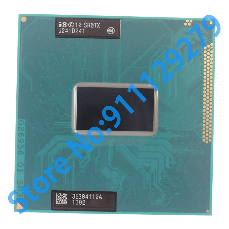 Core i3-3120M i3 3120M SR0TX 2.5 GHz Dual-Core Quad-Thread CPU Processor 3M 35W Socket G2 / rPGA988B | Электронные компоненты и