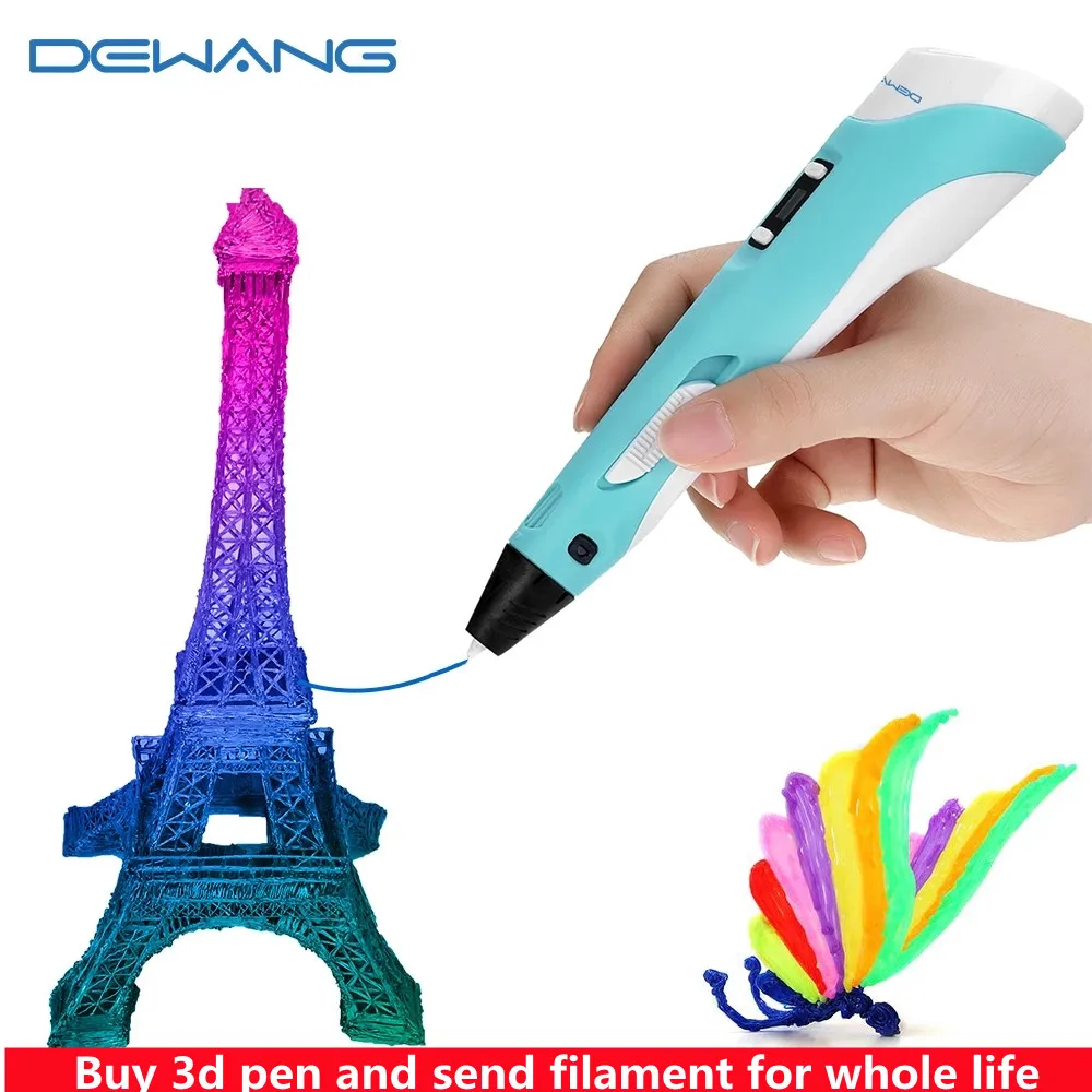 DEWANG 3D Pen for Children 3D Drawing Printing Pen with LCD Screen  Compatible PLA ABS Filament Toys for Kids Birthday Gift Craft - AliExpress