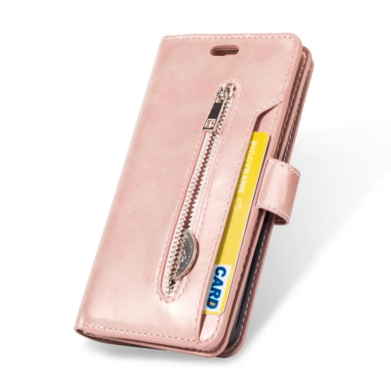 Чехол-книжка с бумажником для huawei P30 P20 mate 20 10 9 Lite Pro P8 Lite Y6 Y7 Honor 8A кожаный чехол с отделениями для карт