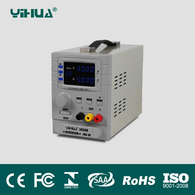 

YIHUA 305DB variable dc power supply, multiple / triple / dual output dc power supply 110V/220V EU/US PLUG