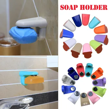 

Magnetic Soap Holder Dispenser Kitchen Bathroom Shower Adhesive Wall Attachment Soap Dish ABS Soap Dishes November 15th