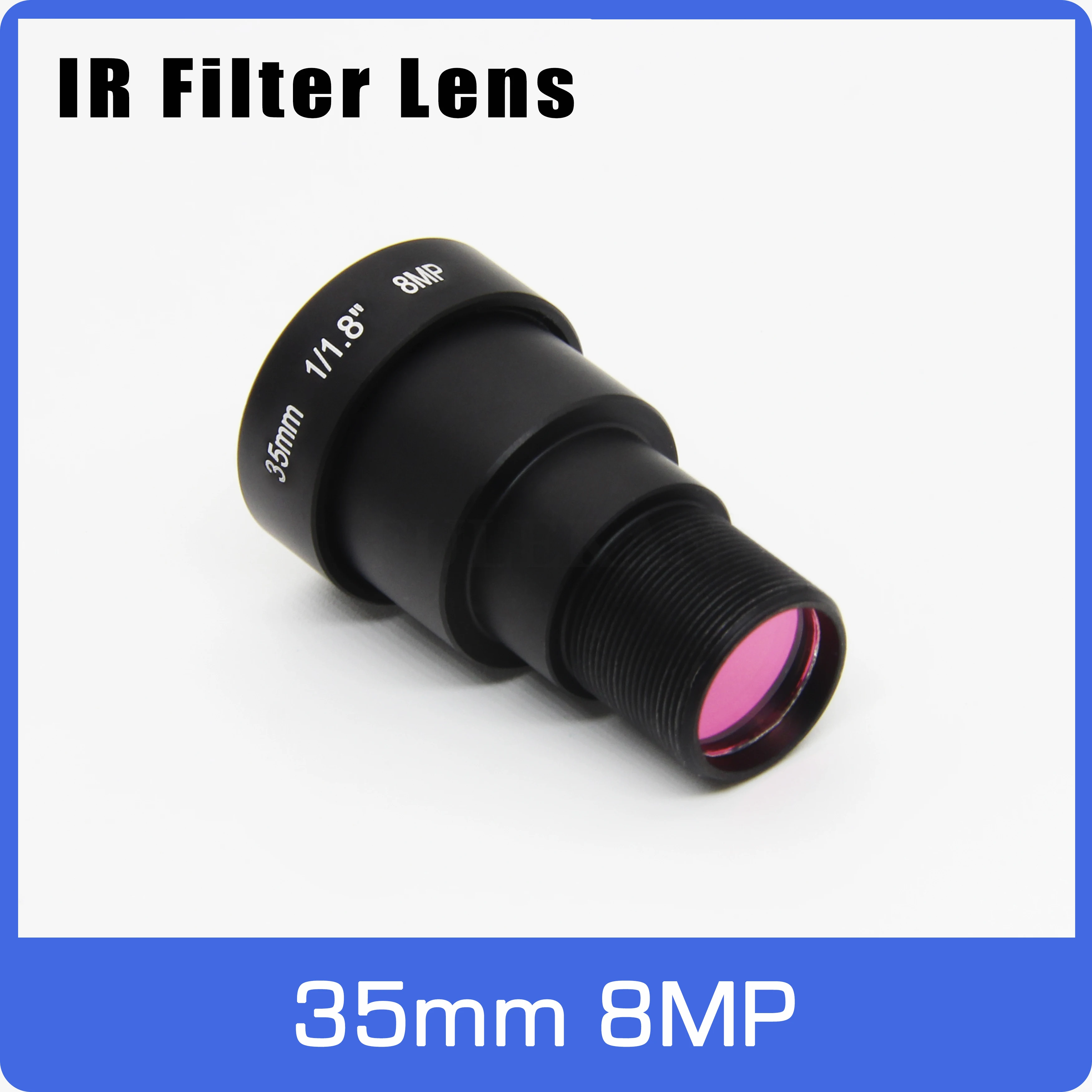 8Megapixel4KActionCameraLens35mmM12IRFilter118LongDistance