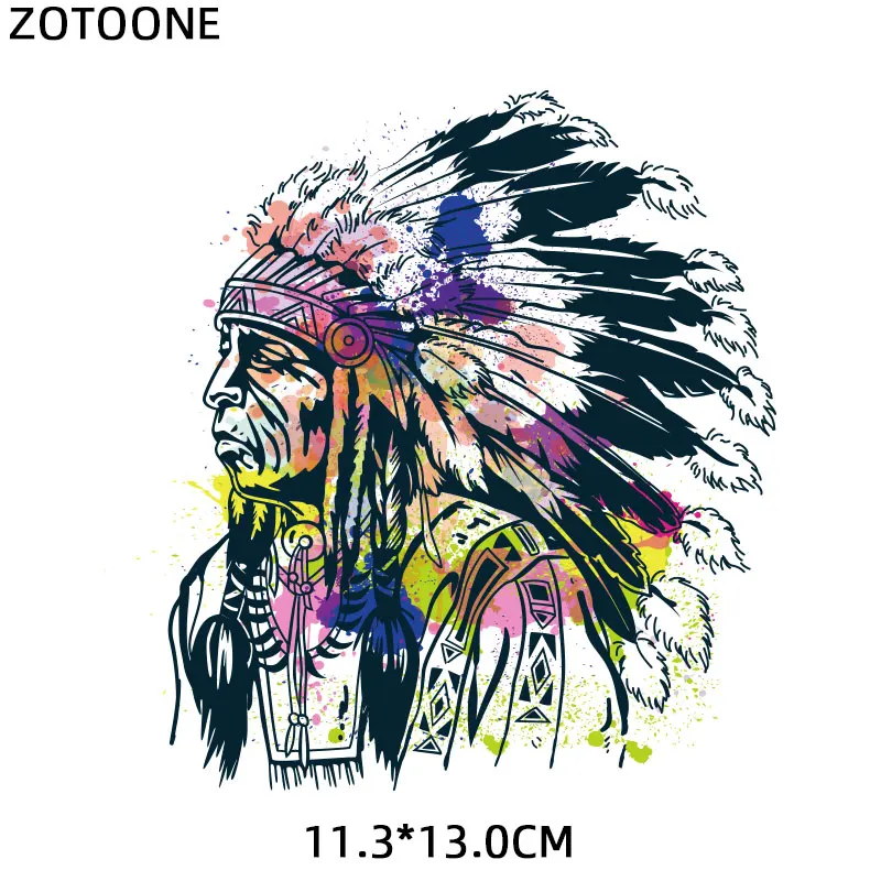 ZOTOONE Железный крутой череп для одежды Сделай Сам ручной работы теплопередача печать на футболке платья стираемые наклейки G