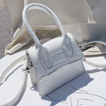 

Stone pattern Mini Tote bag 2020 Fashion New High quality PU Leather Women's Designer Handbag Travel Shoulder Messenger Bag