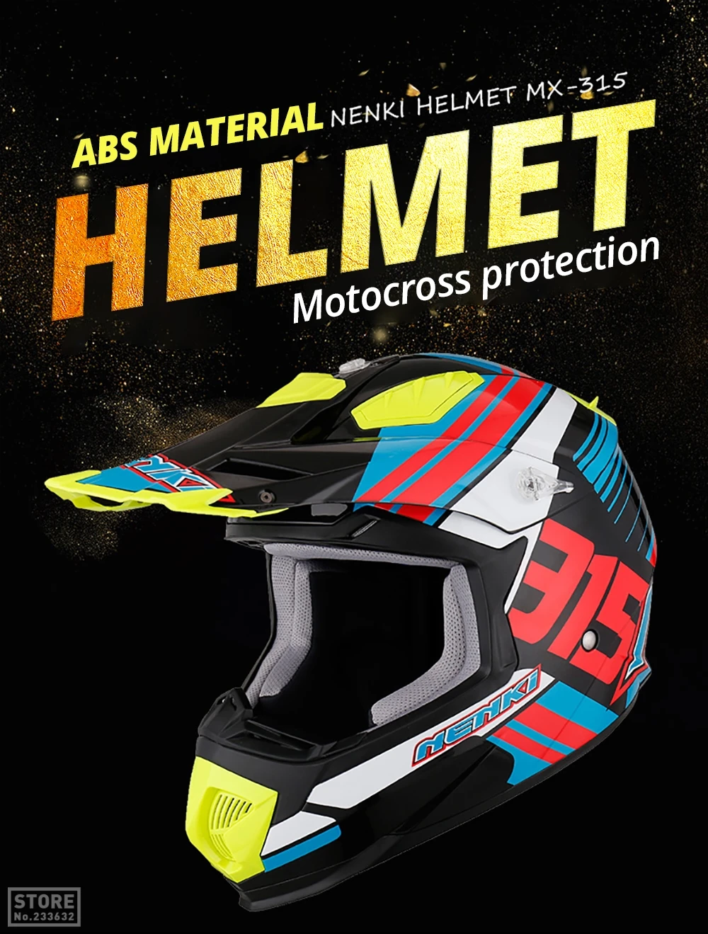 NENKI мотоциклетный шлем для мотокросса внедорожный шлем ABS материал мотоциклетный шлем для верховой езды Casco Moto ECE Сертификация