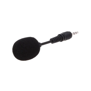

Mobile phone Mini 3.5mm Interface Flexible Microphone Stereo For iPhone Android
