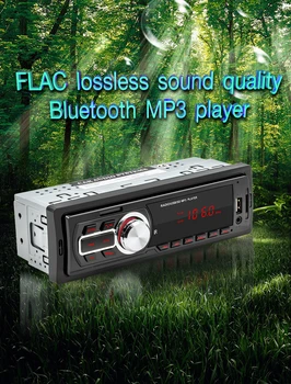 

NEW In-Dash Auto Audio Central FM Car Stereo MP3 Player Bluetooth TF Card U Disk AUX Radio Head Unit