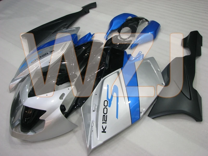 Обтекатель для Мотоцикла BMW K1200S 2008 K 1200S 2006 серебряный черный синий обтекатель 2005 -