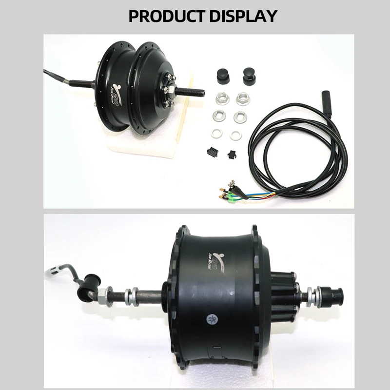 전기 자전거 앞뒤 바퀴 변환 키트, 브러시리스 기어 기어리스 허브 모터, 36V, 48V, 250W, 350W, 500W, 1500W, 2000W