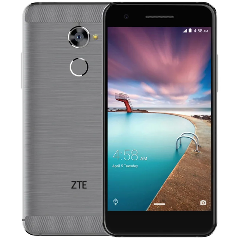 Мобильный телефон zte V870 Snapdragon 435 Android 7,0 5," 1280x720 4 Гб ОЗУ 64 Гб ПЗУ 16,0 Мп отпечаток пальца NFC B7