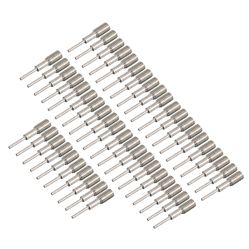 50pcs Spare Pins For Repair Watch Band Link Replacement Remover Strap Watch Link Spring Bars Adjuster Watchmaker Repair Tool Kit
