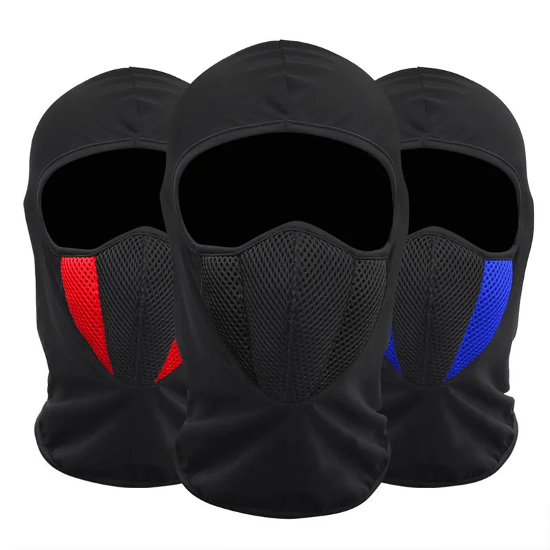 

Unisex Motorcycle Full Face Mask Cycling Ski Moto Helmet Sun Protection Hood Neck Windproof Cap Tactical Airsoft Warmer Bike Hat