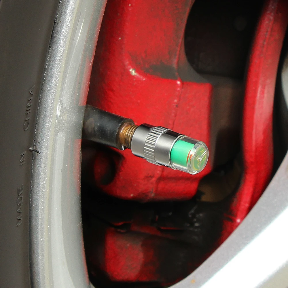 4 шт. 2.4Bar 35PSI авто монитор давления в шинах клапан стволовых колпачков сенсор