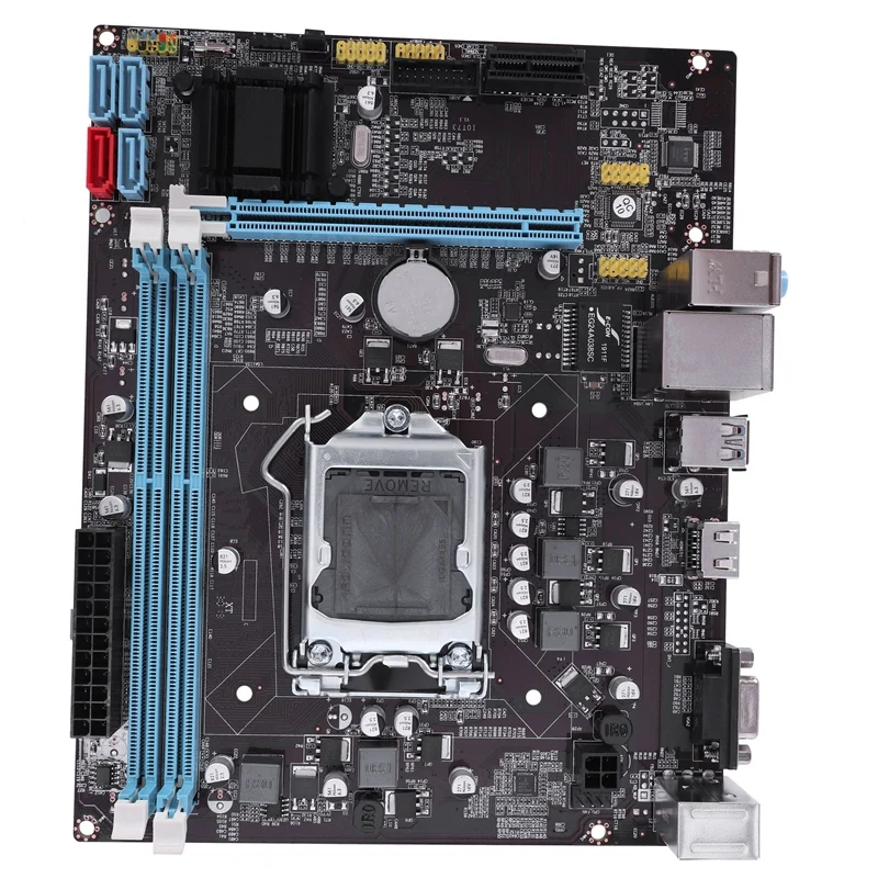 Профессиональная материнская плата B75 LGA 1155 DDR3 ram USB 3 0 2 с поддержкой Core I3 I5 I7 Quad cpu