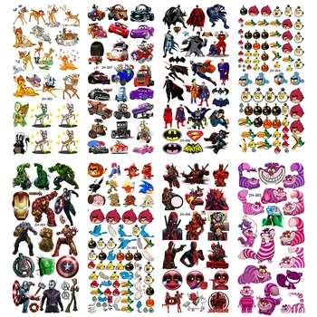 

5PCS / Lot Tattoo Fake Kids Tatoo Girls Sticker Temporary Arm Children Sleeves Body For Tatto Waterproof Tato Temp Chest Hand