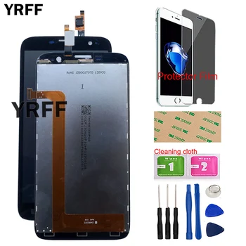 

5.5'' Mobile LCD Display For Lenovo A850 Touch Screen LCD Display Digitizer Panel Sensor Tools Protector Film 3M Glue