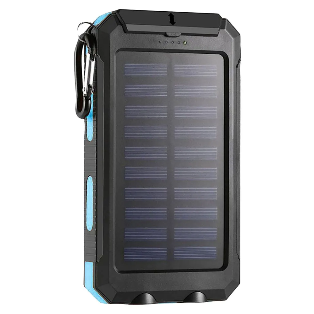 12v батарейка UPS 12 vводонепроницаемый двойной USB портативный 8000mAh Солнечное зарядное устройство для телефона аккумулятор аккумуляторная батарея
