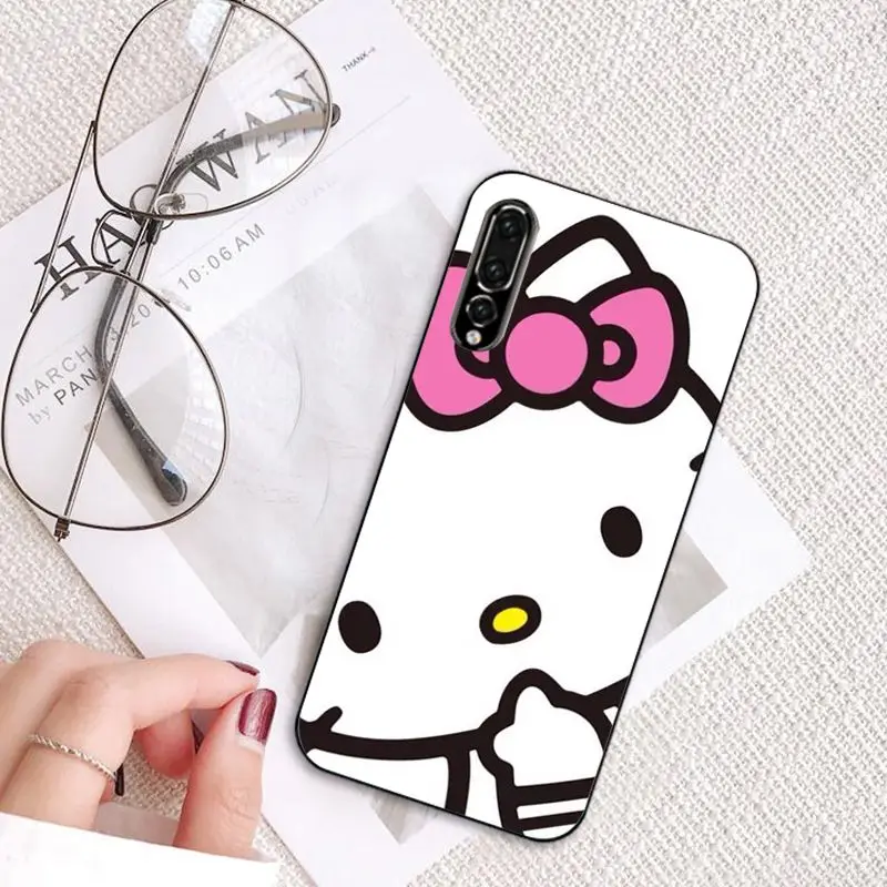 Yinuoda милый Kawaii hello kitty чехол для телефона для huawei P20 P30 P20Pro P20Lite P30Lite Psmart P10 9lite