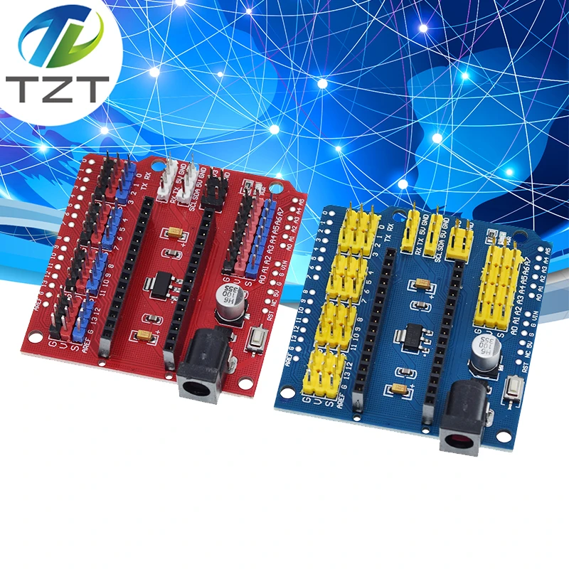 Nano Expansion Prototype Shield I/o Extension Board Module For Arduino ...