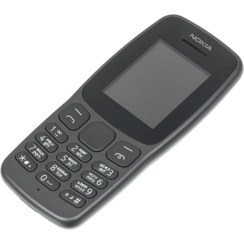 Мобильный телефон NOKIA 106, серый