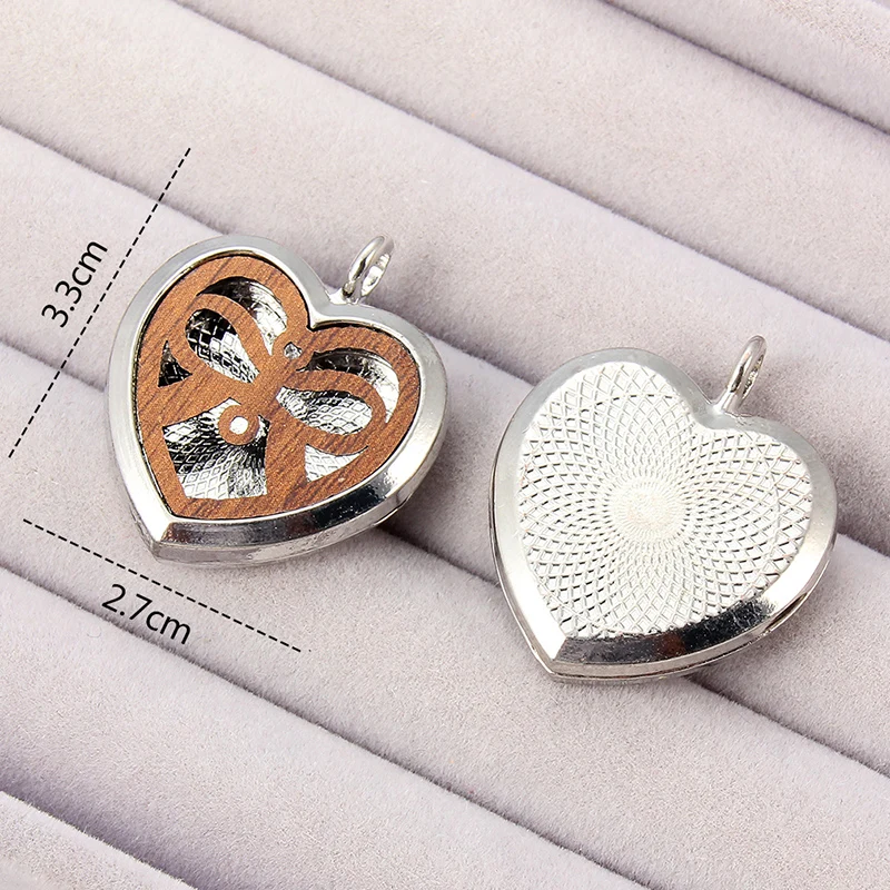 Aroma Locket Necklace Magnetic Aromatherapy Essential Oil Pendant Necklace Multi-style