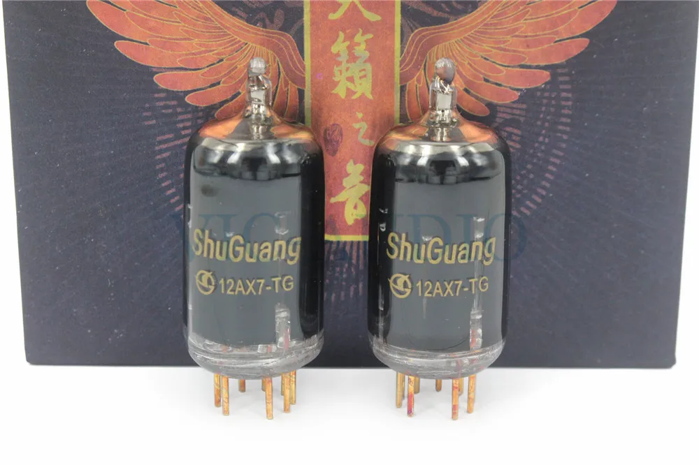 SHUGUANG 12AX7-TG ламповый заменить ECC83 ECC803S 7025 12AX7-Z 12AX7-TII 6N4 CV4004 5751 12AX7 электронная трубка
