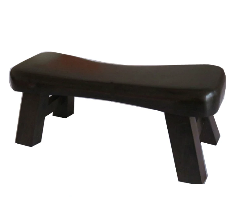 

Solid wood stool tan ebony pillow solid wood cervical pillow health pillow summer small pillow