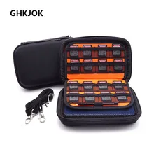 Для жесткого диска, бренд EVA чехол защитные сумки для переноски для 3DS XL игровых консолей HDD SSD USB для хранения кабелей дорожная сумка игровая карточная оболочка