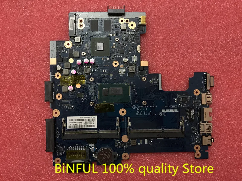 Материнская плата для ноутбука HP 14 R 240 G3 246 755832 001 501 601 SR1EK i3 4005U CPU 820M 2G GPU