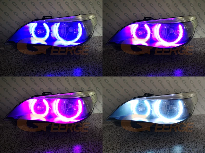 2 Pezzi LED Angel Eyes Luci Di Posizione Lampadine Adatte Per E39 E53 E60 E61 E63 E64 E65 E66 E83 X3 E53 X5 - Foto 8